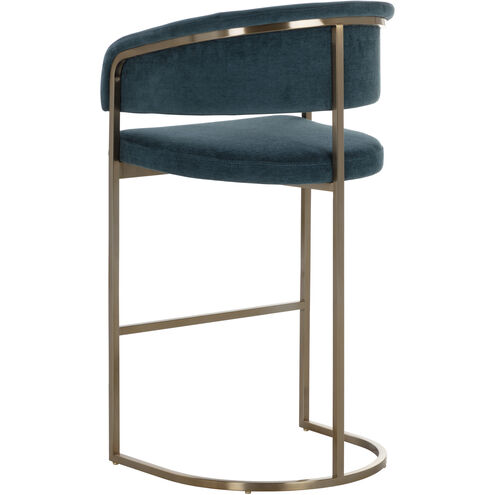 Marris 42 inch Gold / Danny Teal Barstool
